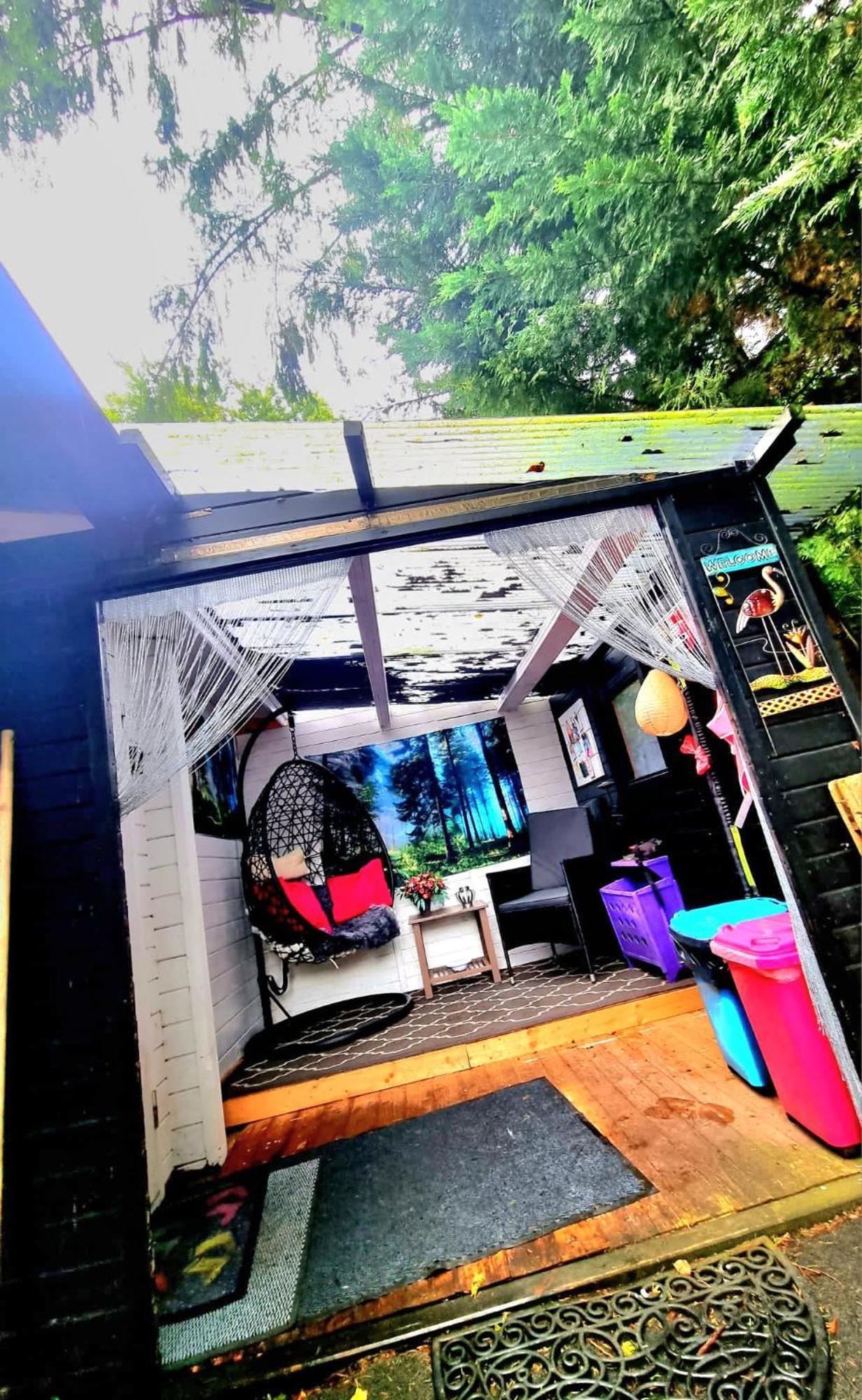 Chalet Op Een Rustig Park In De Natuur プッテン エクステリア 写真
