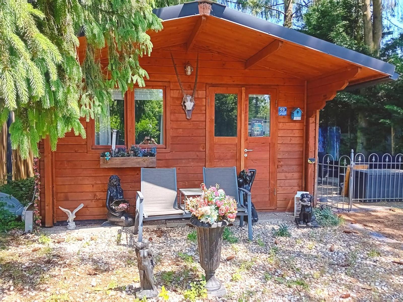 Chalet Op Een Rustig Park In De Natuur プッテン エクステリア 写真