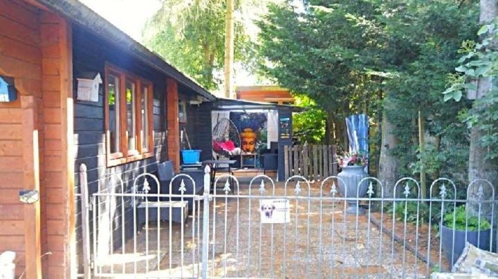 Chalet Op Een Rustig Park In De Natuur プッテン エクステリア 写真