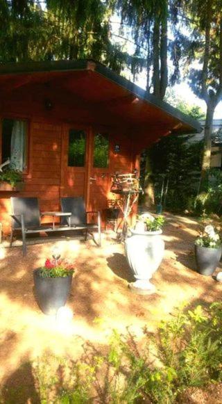 Chalet Op Een Rustig Park In De Natuur プッテン エクステリア 写真